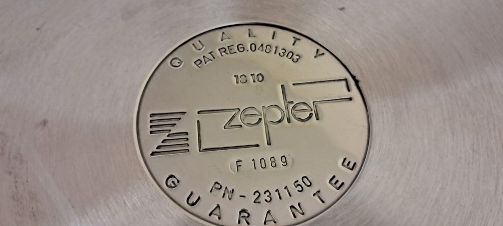 Zestaw garnków Zepter  jak nowy