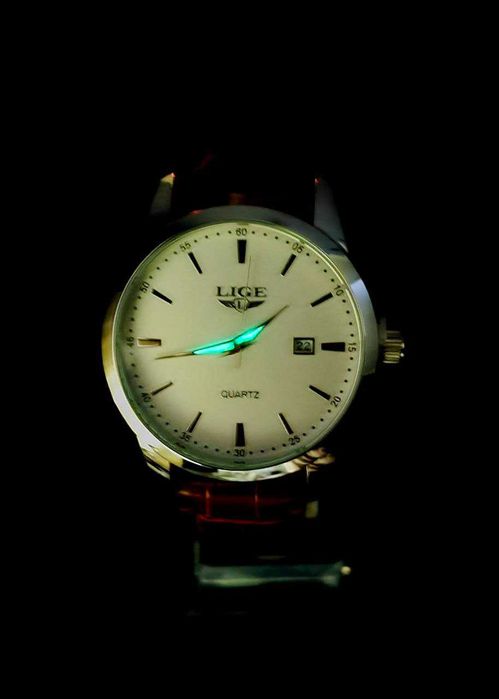 Наручний годинник чоловічий Кварц «LIGE» Подарунковий бокс НОВИЙ Луцьк