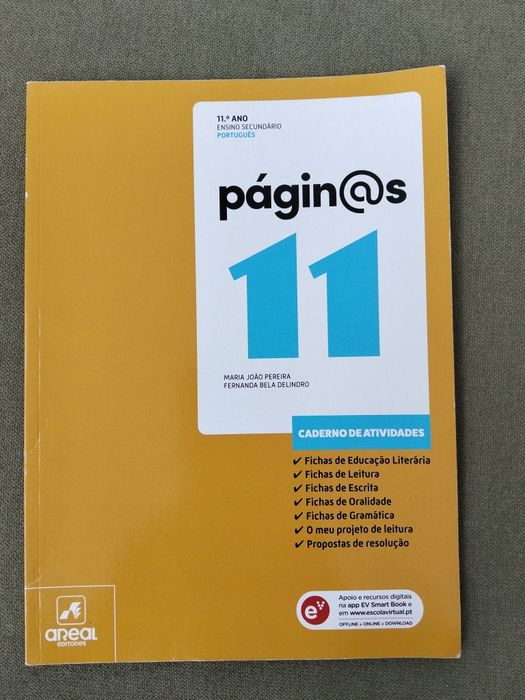 Manual de português Páginas 11° ano