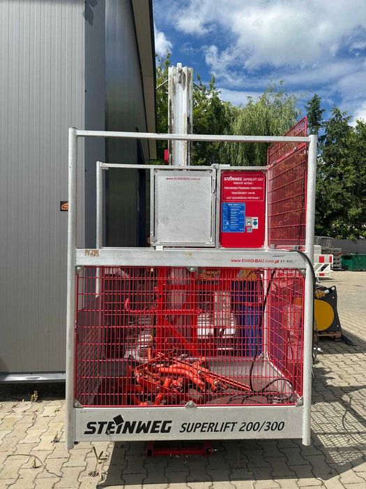 Winda budowlana towarowa Steinweg Superlift S 200/300kg wciągarka pion