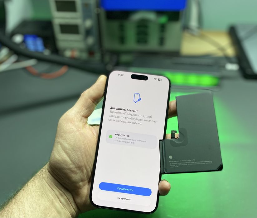 Ремонт телефонів (акумулятор, дисплей, кришка, переклейка скла)