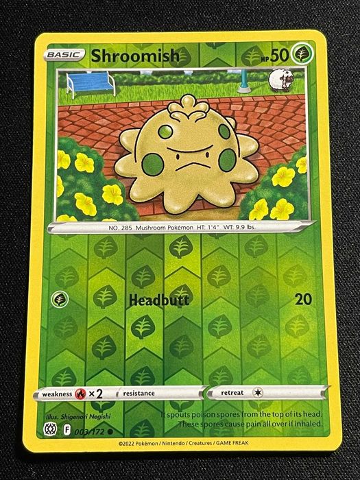 Carta Pokémon Shroomish 3/172 Brilliant Stars