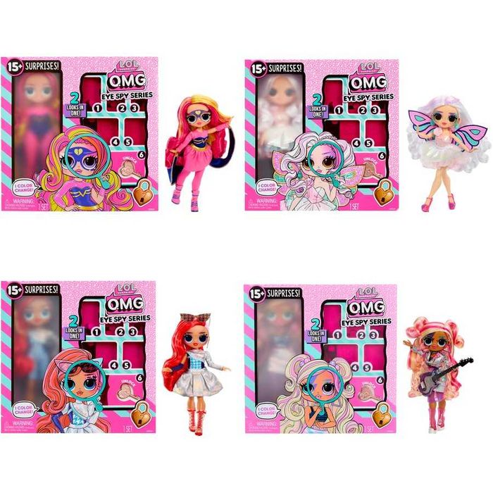 LOL Surprise OMG Eye Spy лялька ЛОЛ ОМГ Шпигун, Рок-зірка, Фея