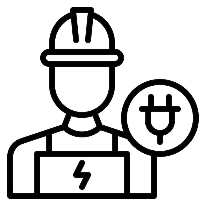 Eletricista para reparações e instalações. Rápido, de confiança e com trabalho bem feito.