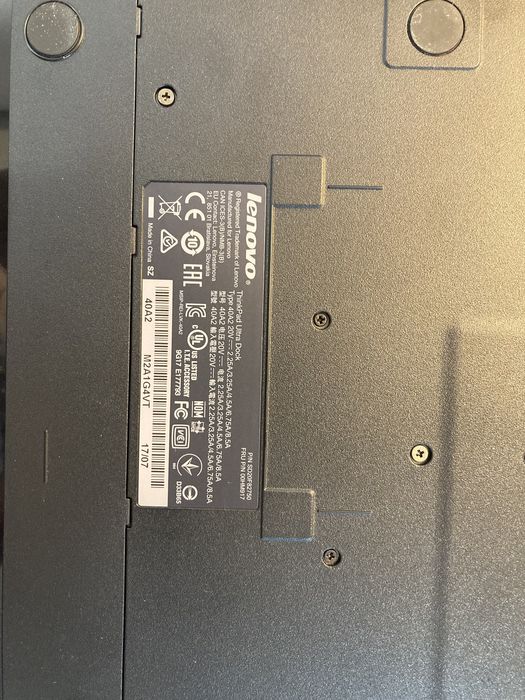 Stacja dokująca Lenovo ThinkPad Dock 40A2 NOWA CENA