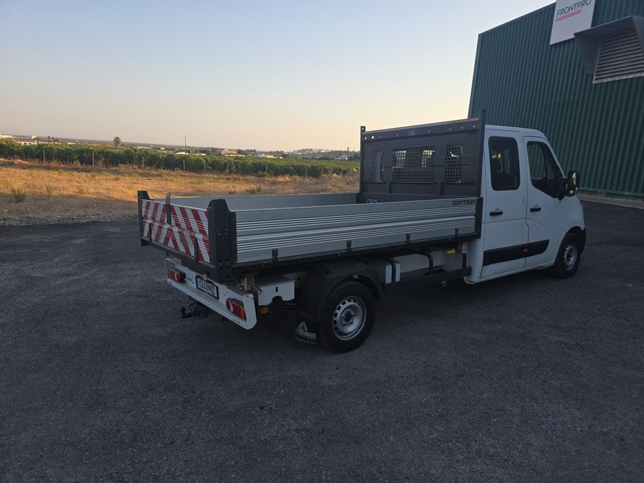 Opel movano 2.3 6 lugares com basculante