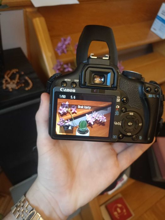 Canon EOS 500d + ładowarka