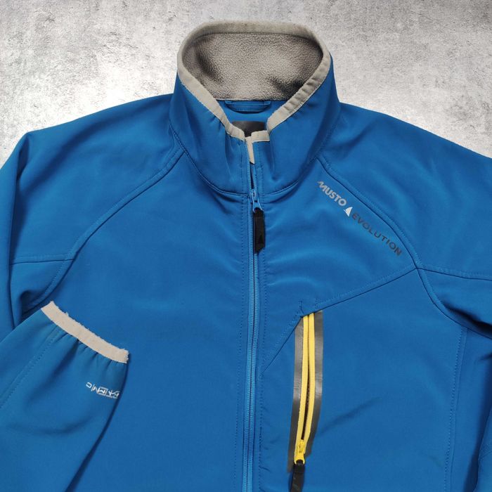MĘSKA Kurtka Lekka Softshell Musto Evolution PRO Dynamic Aqua Polar