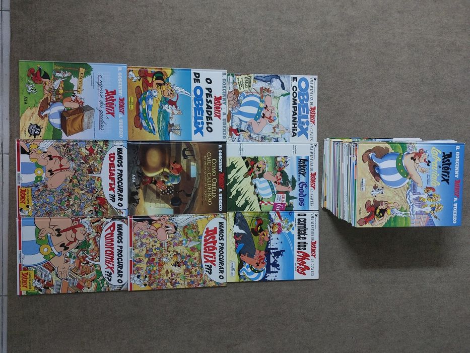 Coleção de Banda Desenhada Asterix e Obelix