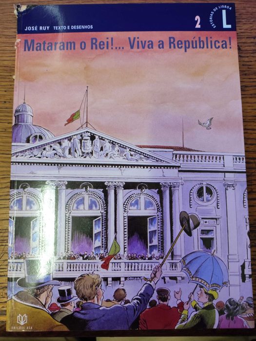 2 livros B.D.-Mataram o Rei! Viva a República,D.João V vida romântica
