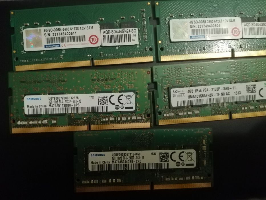 So-dimm DDR4 4gb 8gb