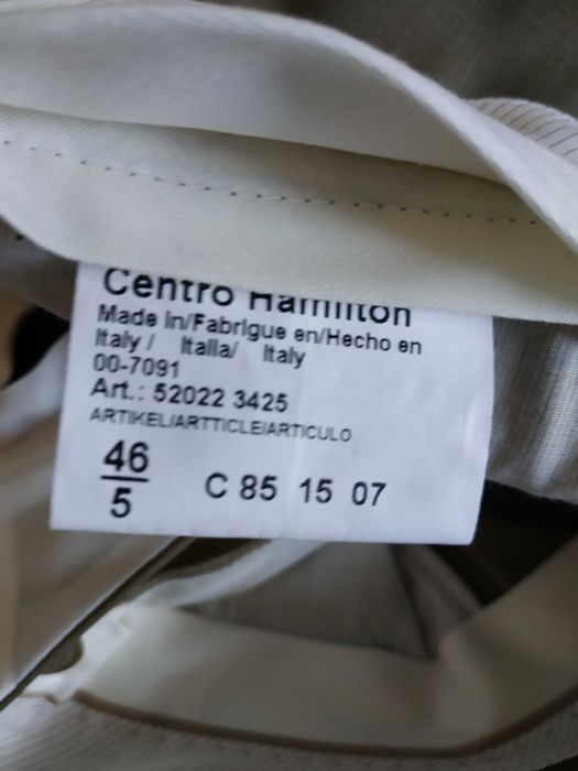 Костюм чоловічий новий 46/5 Hamilton