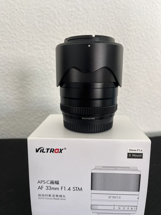 Viltrox Fujifilm 33mm f1.4 STM AF (ver descrição com atenção)