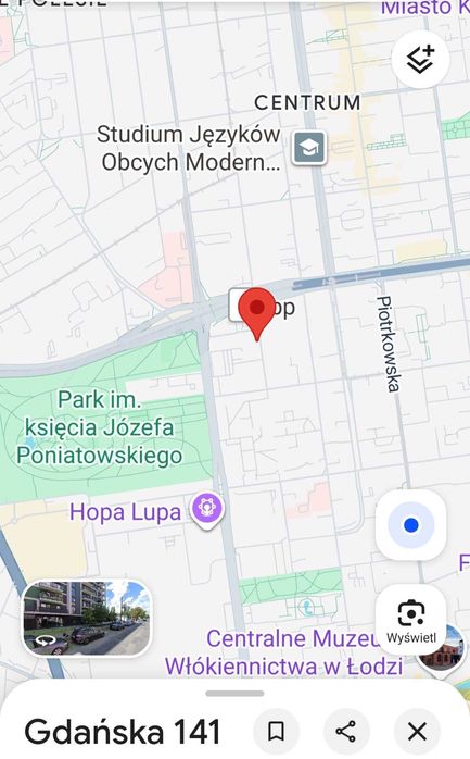 CENTRUM 2p+kuchnia komórka winda balkon CO 47m2