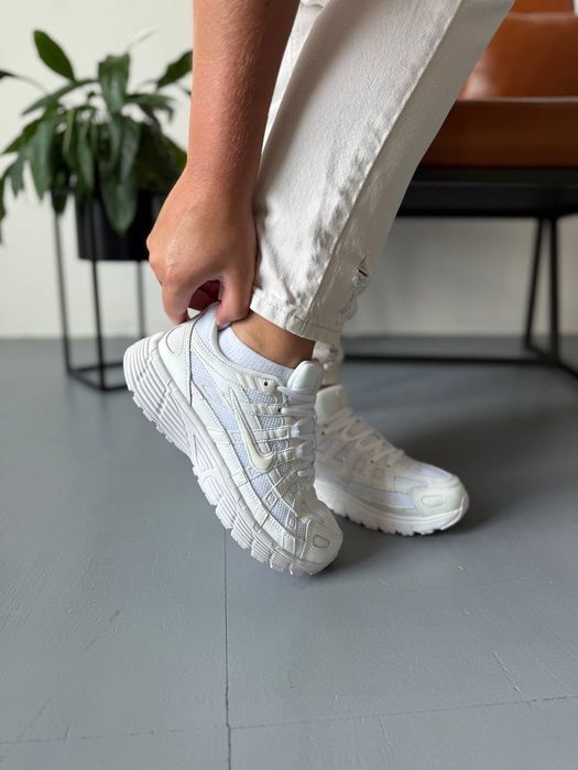36-45 Nike P-6000 Triple White