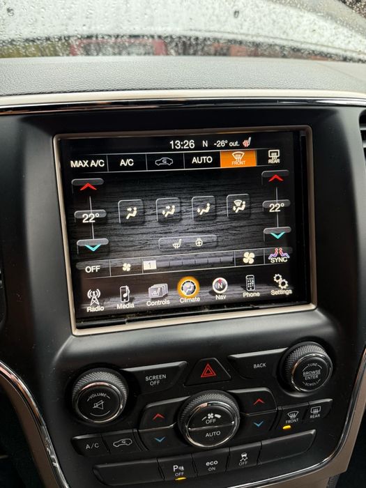 Radio Jeep Grand Cherokee wk2