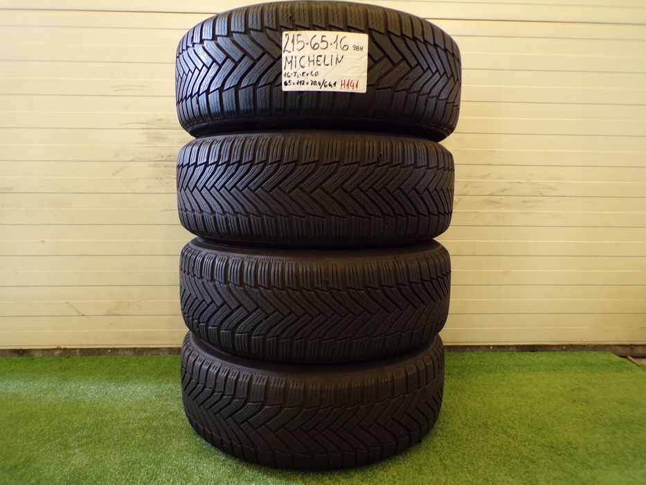 opony zimowe michelin alpin 6 215 65 16 98h 7,5mm