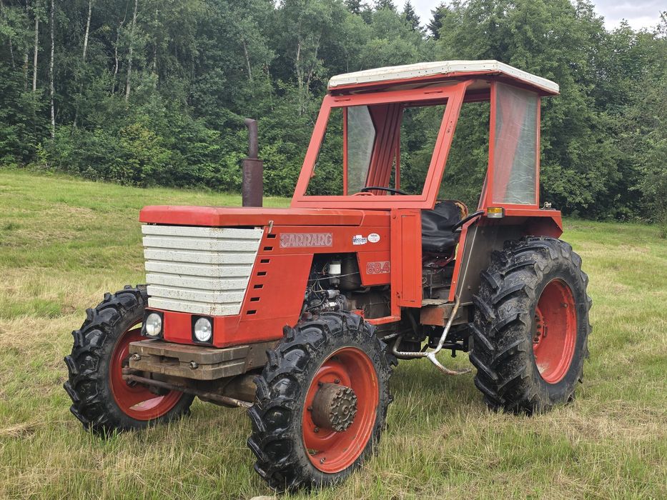 Ciągnik Carraro 68.4 - 70KM, 4 Perkins, Wspomaganie, Hydraulika, Nowe Opony