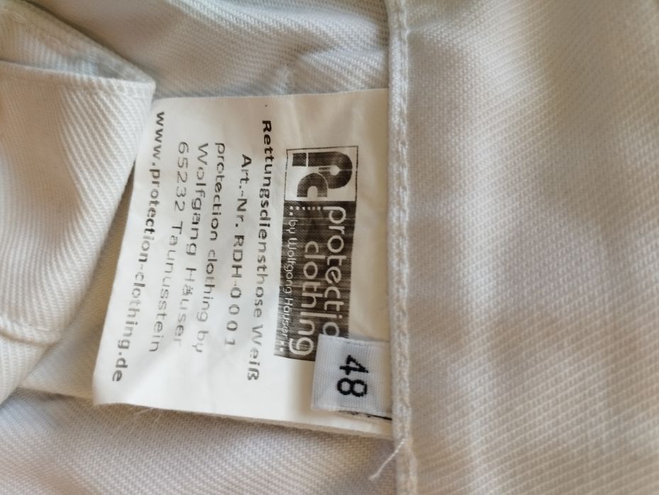 Штани робочі білі