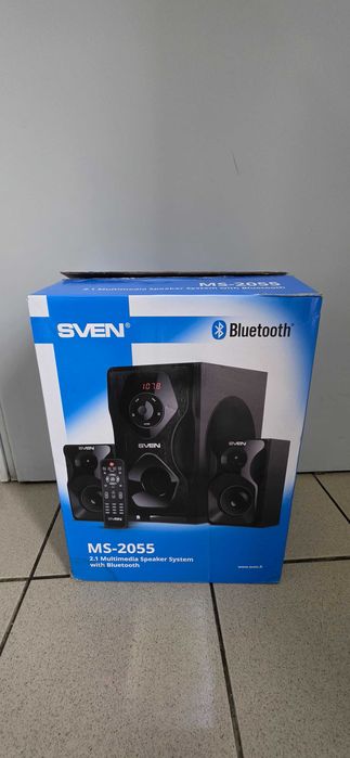 Zestaw Głośników SVEN 2.1 MS-2055 55 W Czarne Pudełko