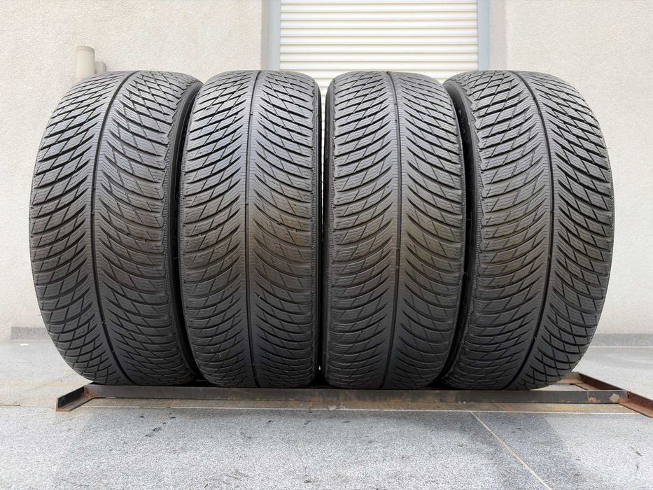 4szt zimowe 235/55R17 Michelin 7-6mm 2024r świetny stan! Z1349 Gwarancja