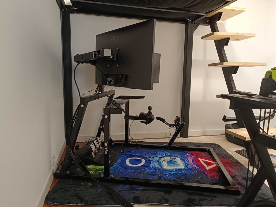 Play Seat 3ByApiK para G29 - Versão 2 para 3 monitores!