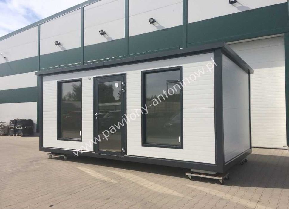 NOWY Pawilon Handlowy Kontener Biurowy Usługowy Biuro Sklep