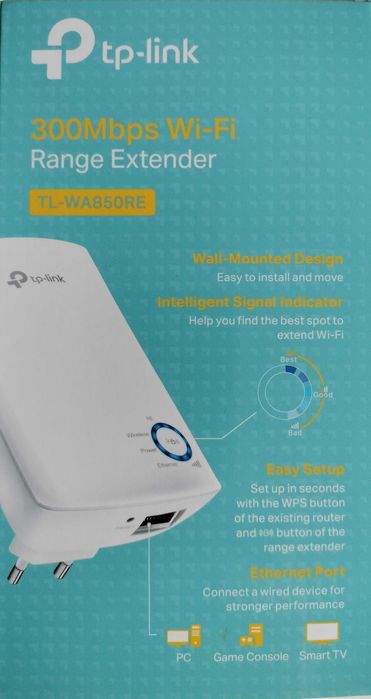 TP-Link 300 Mbps Wi-Fi - Rande Extender - TL WA850RE