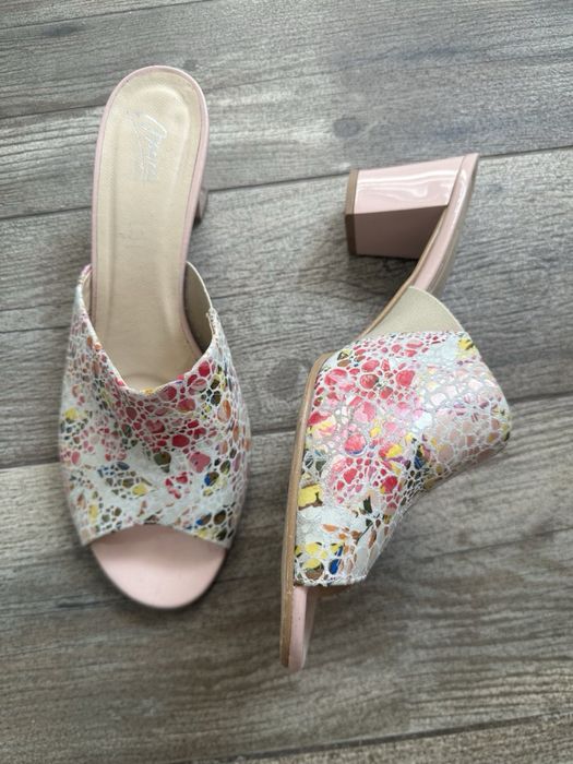 Сабо  шкіряні жіночі р 41 Marco  shoes Польща