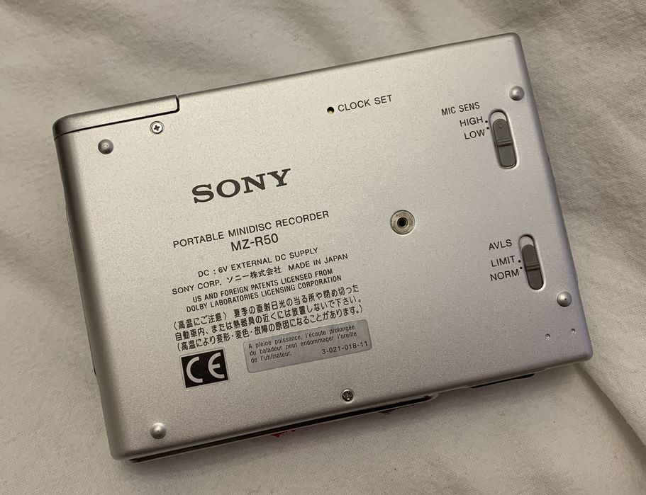Minidisc Walkman Sony MZ-R50