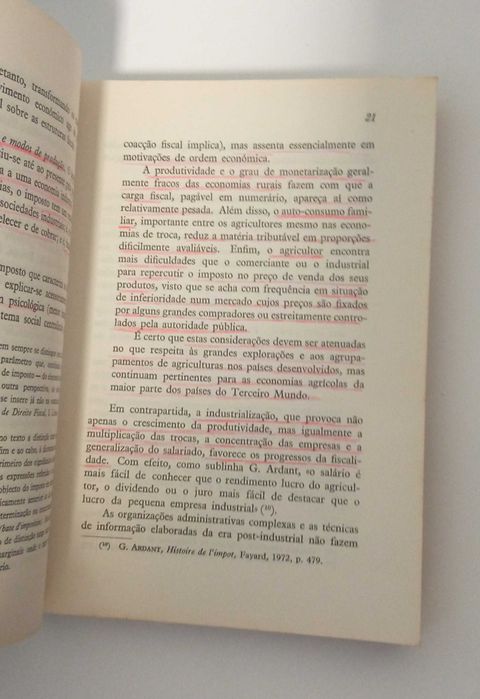 Os Sistemas Fiscais, de Pierre Beltrame