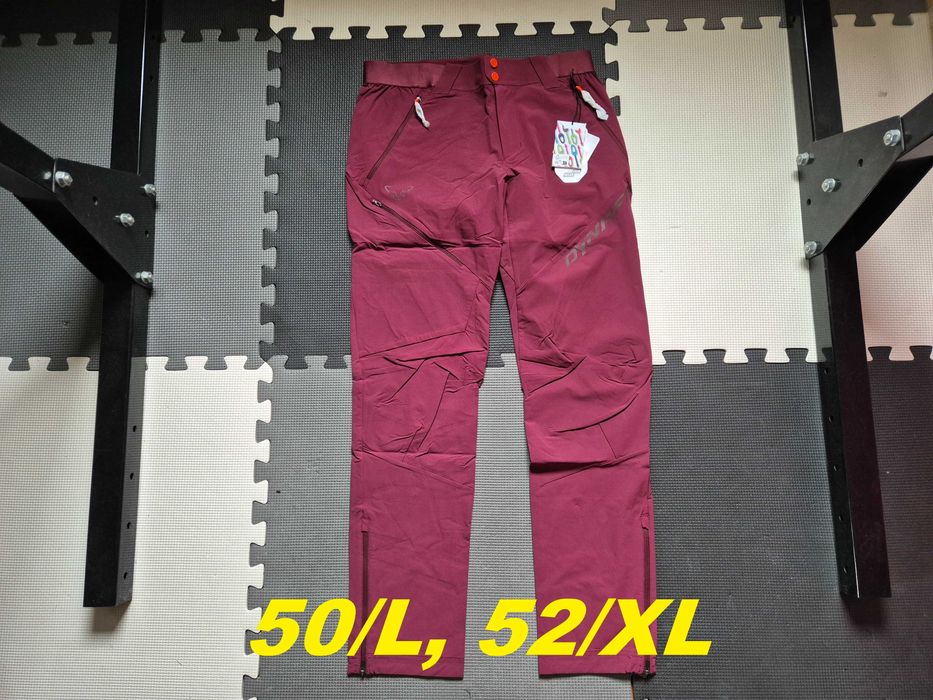 Nowe męskie super spodnie górskie turystyczne softshell Dynafit L XL