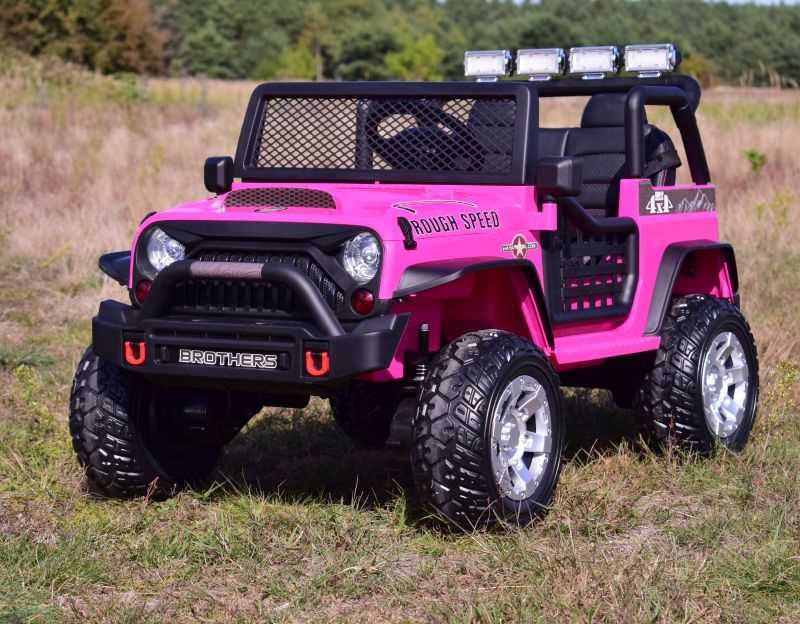 Auto samochód na akumulator WIELKI DŻIP 4X4 ROUGH SPEED jeep SUV autko