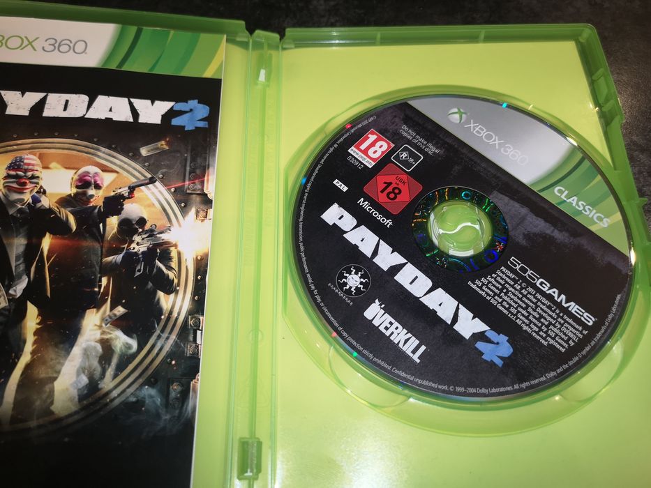 Payday 2 XBOX 360 gra (stan bdb) gwarancja Sklep Ursus