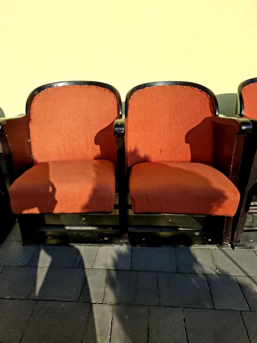 Fotele kinowe wintage