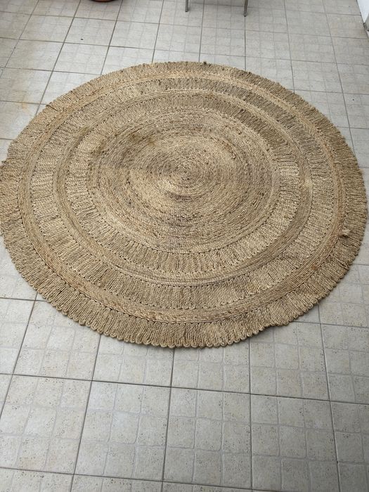 Tapete redondo juta 200cm diametro