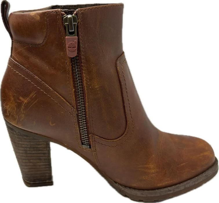 Botki skórzane wodoodporne Timberland Rozmiar 39
