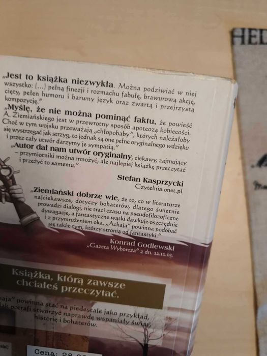 Ziemiański: Achaja tom 3 - stare wydanie