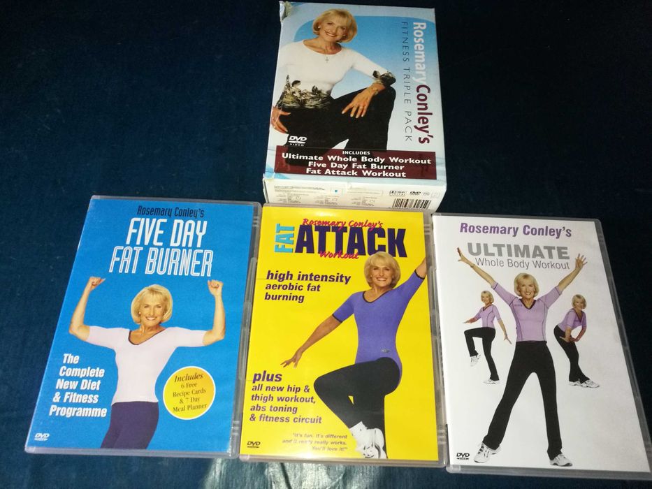 ROSEMARY CONLEY'S - Fitness Triple Pack 3 x DVD (Inglês)