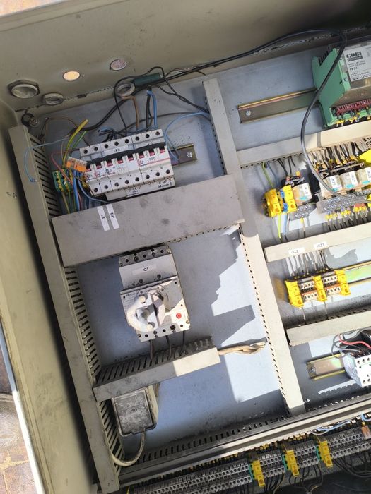 Szafa elektryczna Sick  Schneider Siemens zasilacz 24V