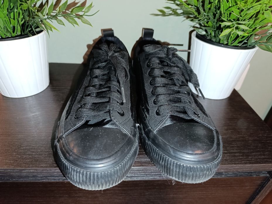 Męskie trampki czarne