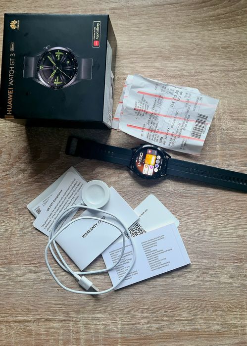 Smartwatch huawei watch GT 3 jak nowy!
