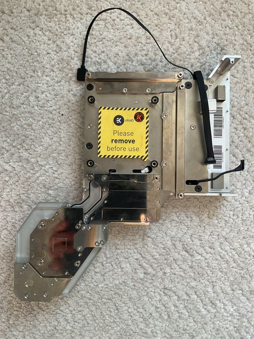 Chlodzenie VRM CPU PCH Rog Maximus 13 extreme glical Asus wodne