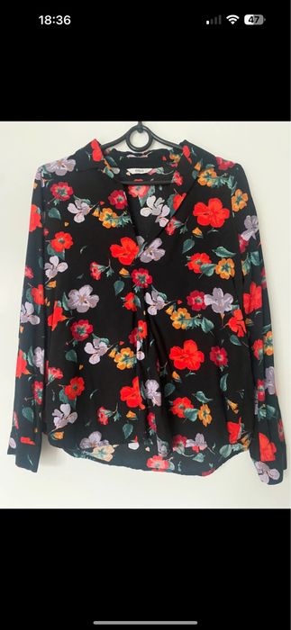 Envii Enpolar Bluzka koszula S w kwiaty Zalando
