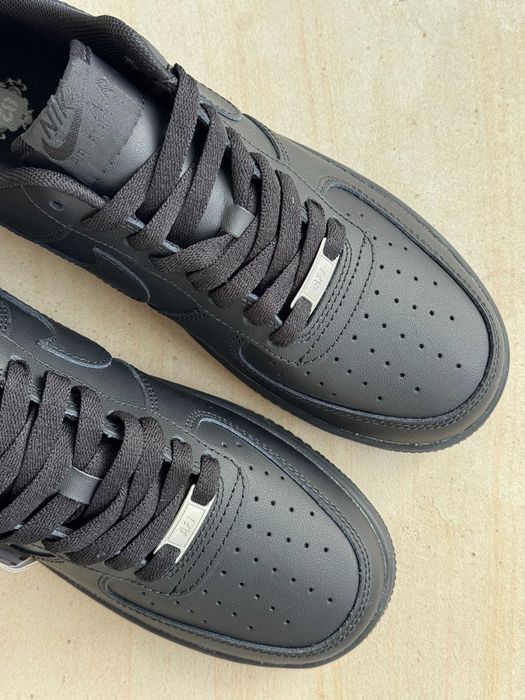 Мужские кроссовки Nike Air Force 1 "Classic Black" 40-45