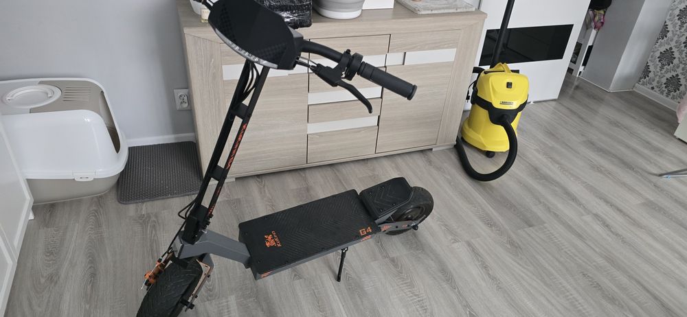 Hulajnoga Kukirin G4 2025 przebieg 100km