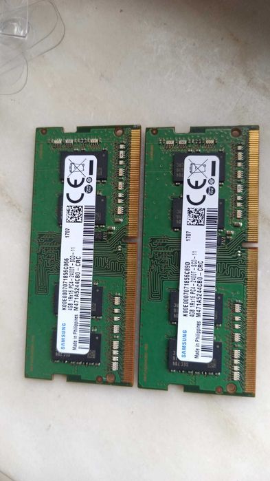 Samsung Modulo RAM 2x 4 GB DDR4 2400MHz SODIMM - M471A5244CB0-CRC