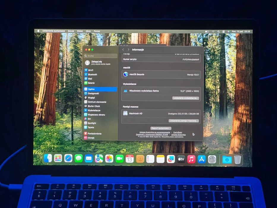 MacBook Air 13” 2020 i3 256/8 A2179