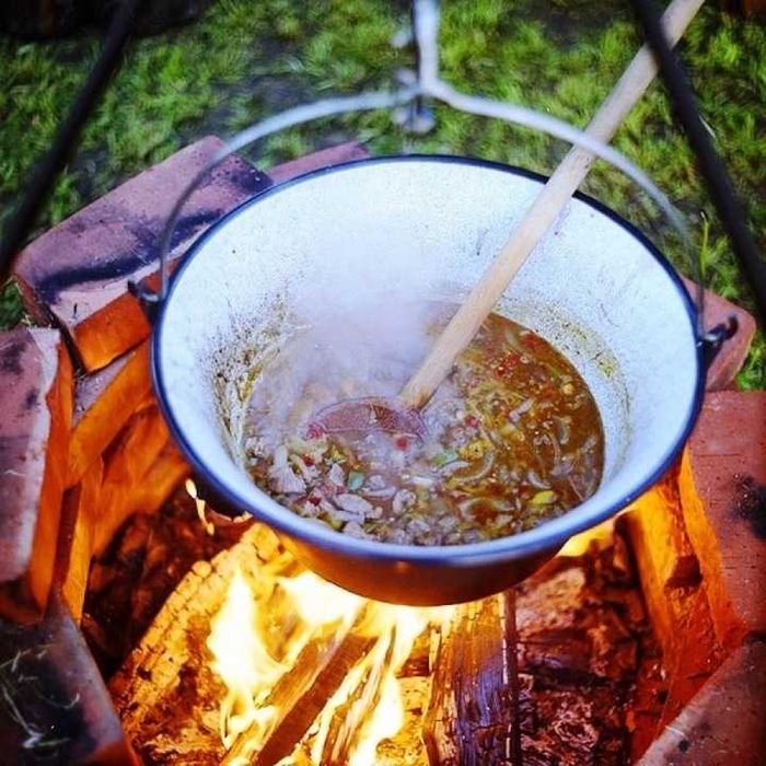 Kociołek misa garnek węgierski 14l na ognisko wiszący emaliowany !