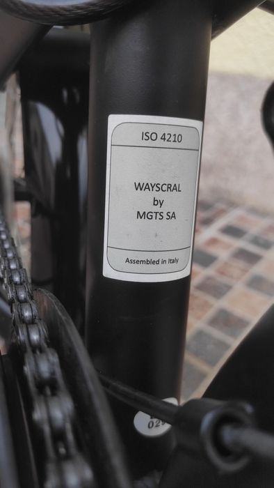 Bicicleta Dobrável WAYSCRAL Takeaway 200